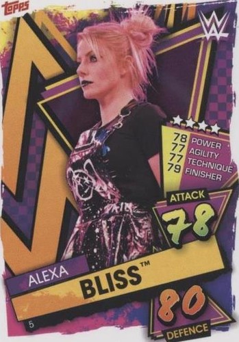 2021 Topps WWE Slam Attax - Alexa Bliss #5