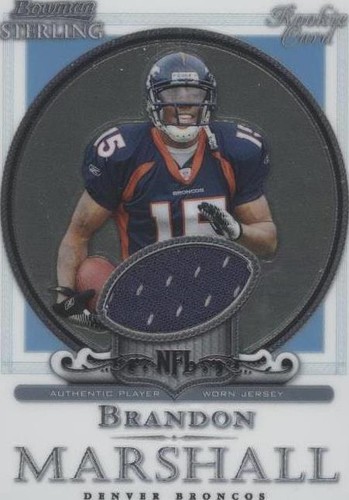 2006 Bowman Sterling Brandon Marshall #BS-BM