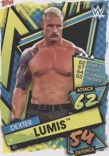 2021 Topps WWE Slam Attax - Dexter Lumis #42