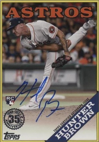 2023 Topps Update Series - Hunter Brown #88BAU-HB