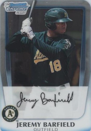 2011 Bowman - Jeremy Barfield #BCP3