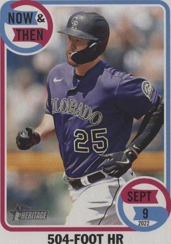 2023 Topps Heritage High Number - C.J. Cron #NT-11