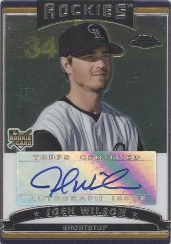 2006 Topps Chrome - Josh Wilson #351