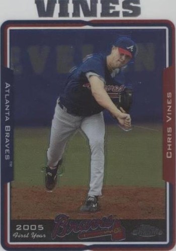 2005 Topps Chrome Update & Highlights - Chris Vines #UH114