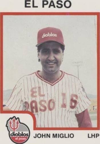 1987 ProCards Minor League - John Miglio #1559