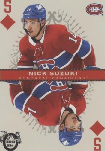 2021-22 O-Pee-Chee - Nick Suzuki #5-DIAMONDS