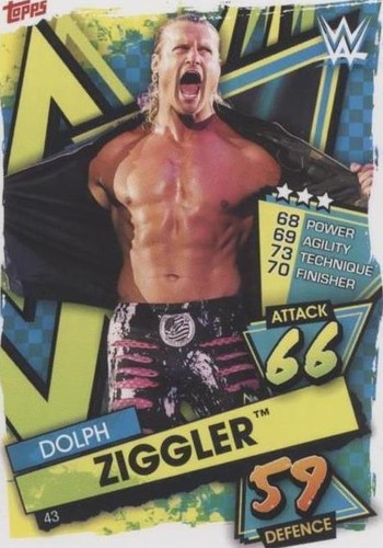 2021 Topps WWE Slam Attax - Dolph Ziggler #43