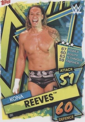 2021 Topps WWE Slam Attax - Kona Reeves #86