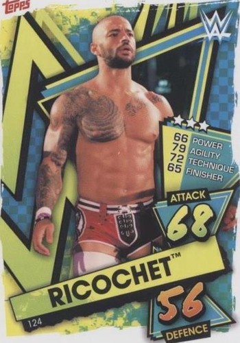 2021 Topps WWE Slam Attax - Ricochet #124