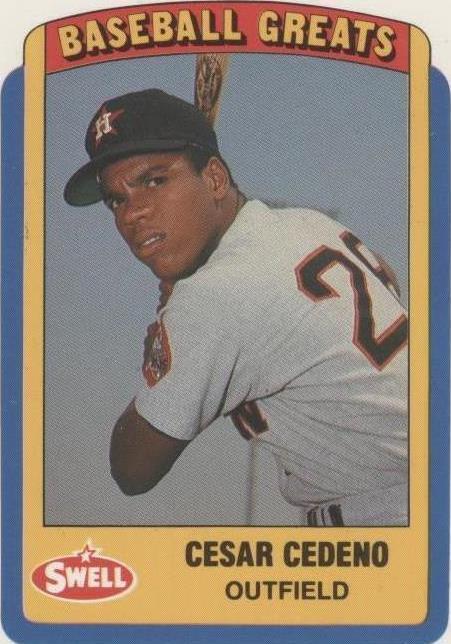 1990 Swell Baseball Greats - Cesar Cedeno #41