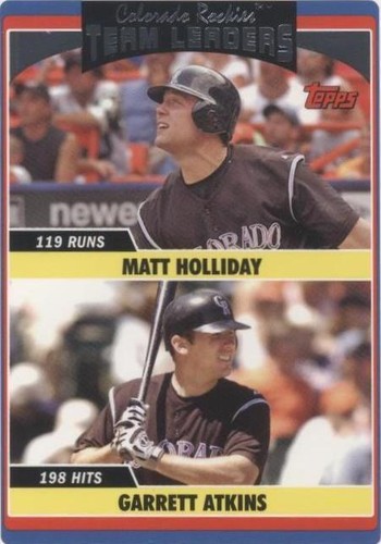 2006 Topps Updates & Highlights - Garrett Atkins Matt Holliday #UH306