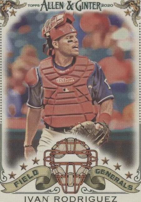 2020 Topps Allen & Ginter's - Ivan Rodriguez #FG-16