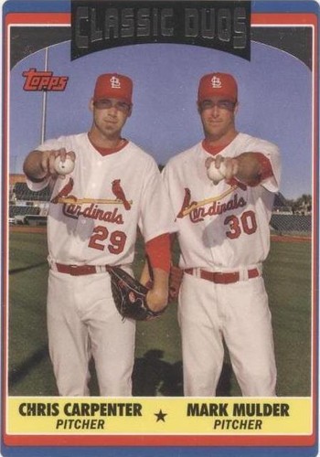 2006 Topps Updates & Highlights - Chris Carpenter Mark Mulder #UH322