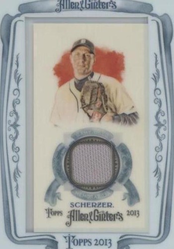2013 Topps Allen & Ginter's - Max Scherzer #AGR-MSZ