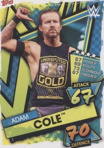 2021 Topps WWE Slam Attax - Adam Cole #1