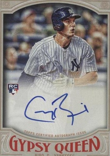 2016 Topps Gypsy Queen - Greg Bird #GQA-GB