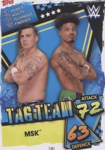 2021 Topps WWE Slam Attax - Msk #190
