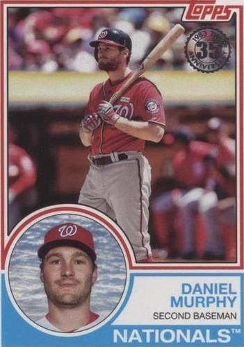 2018 Topps - Daniel Murphy #83-66