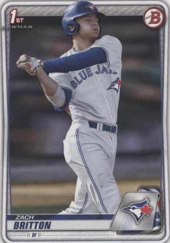 2020 Bowman Draft - Zach Britton #BD-158