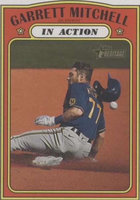 2021 Topps Heritage Minor League Edition - Garrett Mitchell #185