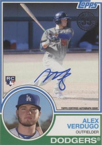 2018 Topps - Alex Verdugo #83A-AV