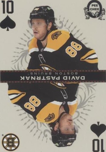 2021-22 O-Pee-Chee - David Pastrnak #10-SPADES