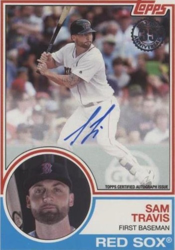 2018 Topps - Sam Travis #83A-ST