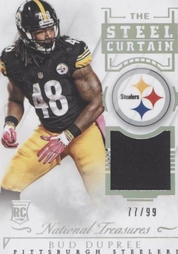 2015 Panini National Treasures Bud Dupree #SC-BD
