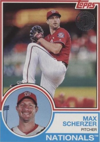 2018 Topps - Max Scherzer #83-75