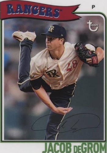 2023 Topps Brooklyn Collection - Jacob deGrom #9
