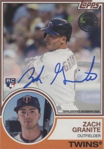 2018 Topps - Zack Granite #83A-ZG