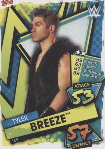 2021 Topps WWE Slam Attax - Tyler Breeze #159