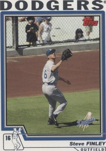 2004 Topps Traded and Rookies - Steve Finley #T51