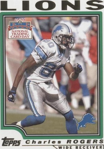 2004 National Trading Card Day Charles Rogers #6