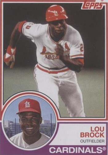 2021 Topps Archives - Lou Brock #161
