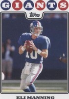 2008 Topps Eli Manning #21