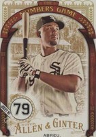 2016 Topps Allen & Ginter - José Abreu #NG-50