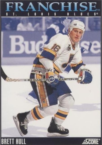 1992-93 Score - Brett Hull #435