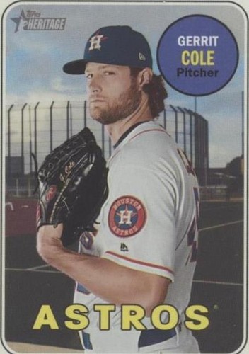 2018 Topps Heritage High Number - Gerrit Cole #715
