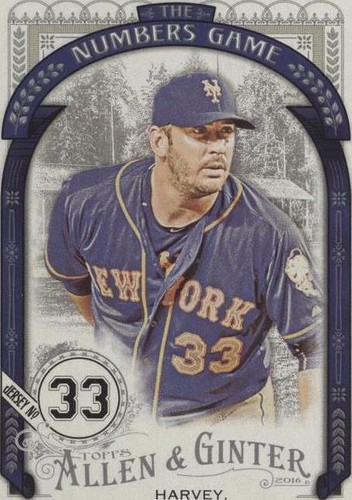 2016 Topps Allen & Ginter - Matt Harvey #NG-37