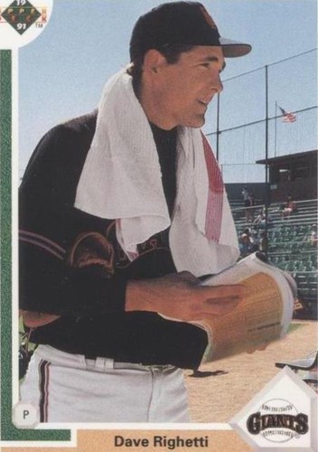 1991 Upper Deck - Dave Righetti #778