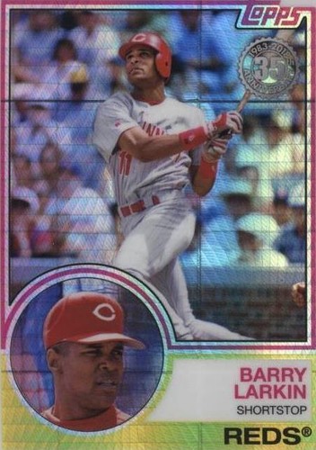 メジャーリーグ　カード　Barry Larkin 1993 Topps #110 ~ Barry Larkin ~ Cincinnati Reds ~ Baseball Card