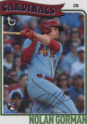 2023 TOPPS DEFINITIVE COLLECTION DEFINING IMAGES AUTO NOLAN GORMAN 
