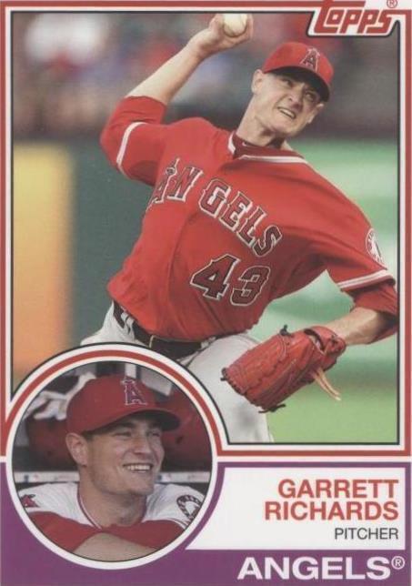 2015 Topps Archives - Garrett Richards #245