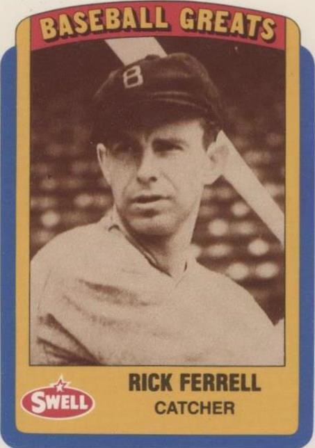 1990 Swell Baseball Greats - Rick Ferrell #86