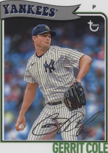 2023 Topps Brooklyn Collection - Gerrit Cole #4