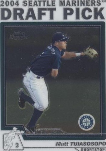 2004 Topps Chrome Traded & Rookies - Matt Tuiasosopo #T89