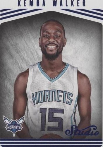 2016-17 Panini Studio - Kemba Walker #156