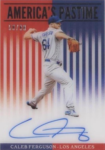 2019 Panini Chronicles - Caleb Ferguson #AP-CF