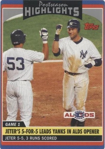 2006 Topps Updates & Highlights - Derek Jeter #UH183